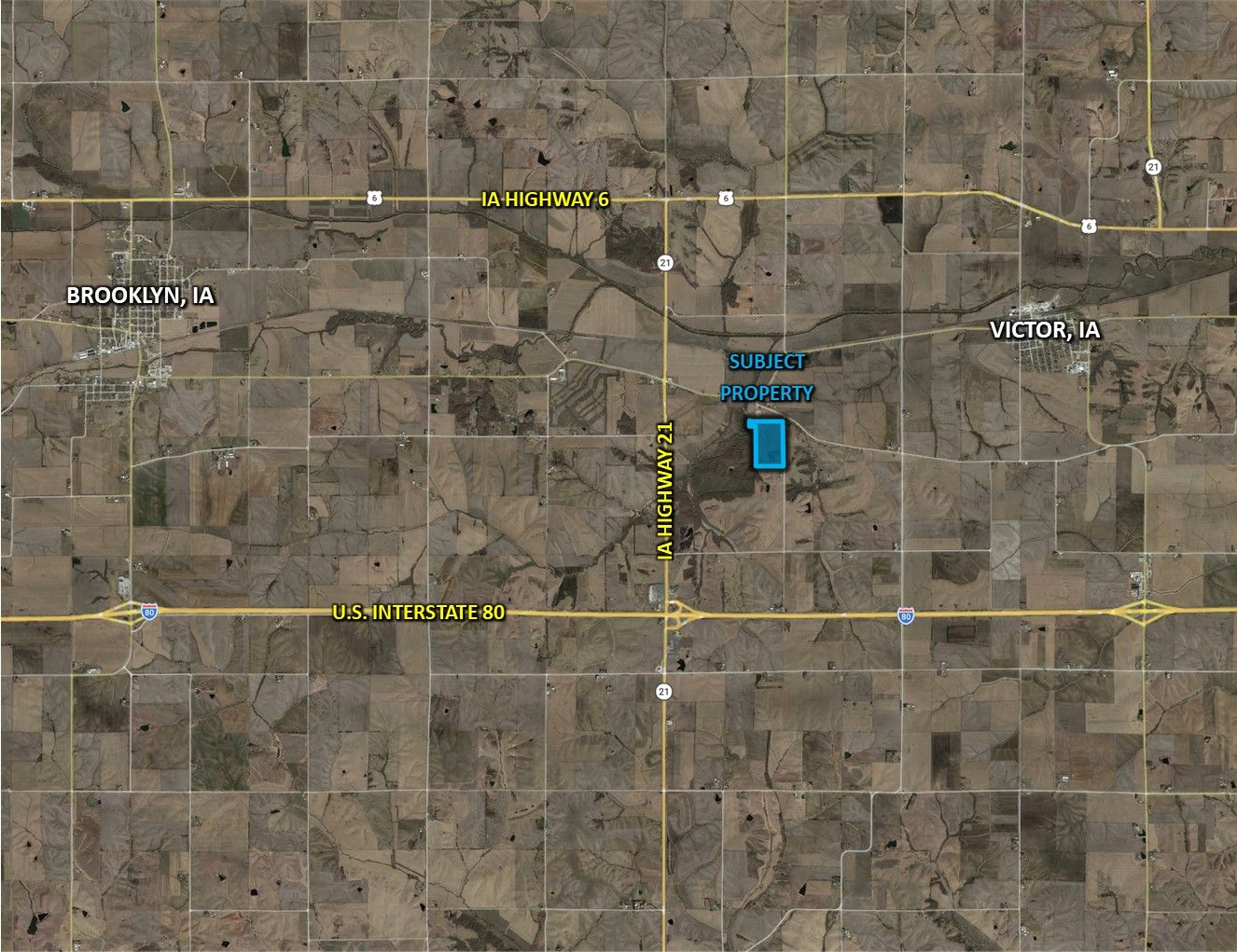Listing Photo: Poweshiek County, Iowa Farmland For Sale